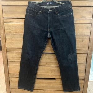 GAP Men's Deep Indigo Straight Jeans